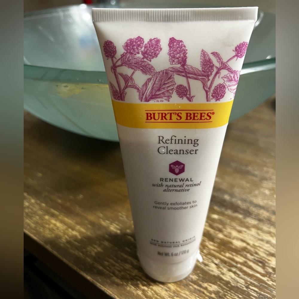 Burt's Bees Renewal Refining Cleanser.